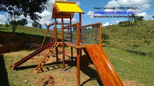 Playground Infantil de Madeira