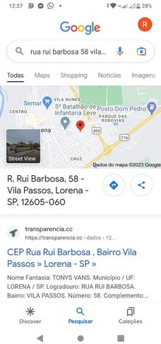 Aluga -se Casa Térrea Valor 750,00