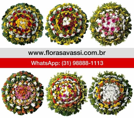 Velório Recanto do Paraiso em Esmeraldas Floricultura Coroa de Flores