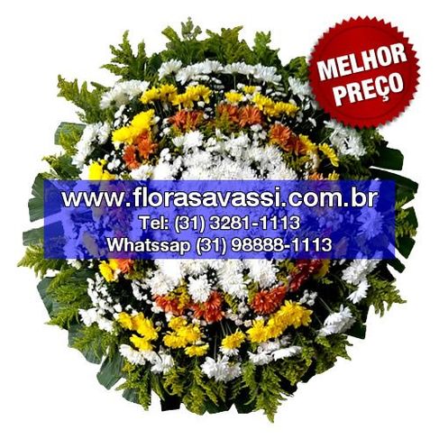 Coroas de Flores Velório Parque Porto Seguro em Ribeirão das Neves MG