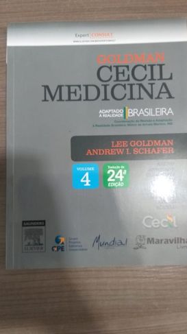 Livro Goldman Cecil Medicina Interna - 4 Vol. 24 Ed Elsevier