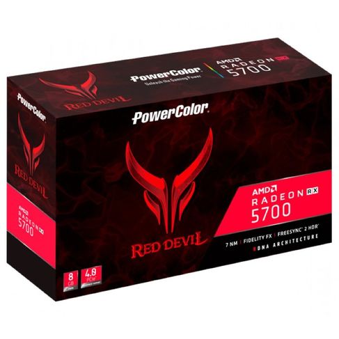 Placa de Vídeo RX 5700 Amd Red Devil Power Color