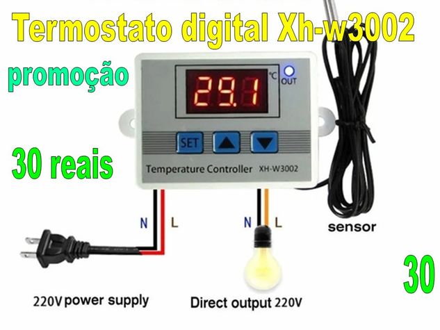 Termostato Digital Xh-w3002
