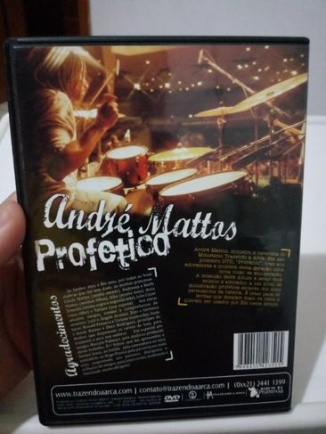 DVD Baterista André Mattos - Profético