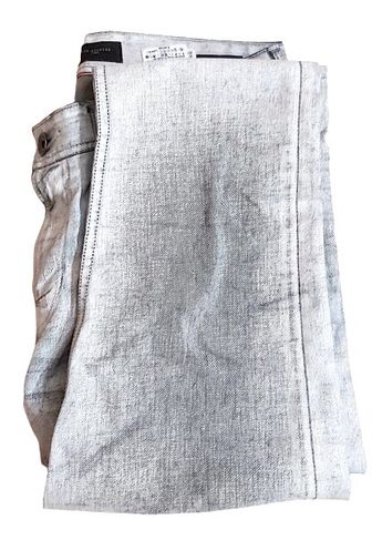 Magnífica Calça Guess Jeans Metalizada