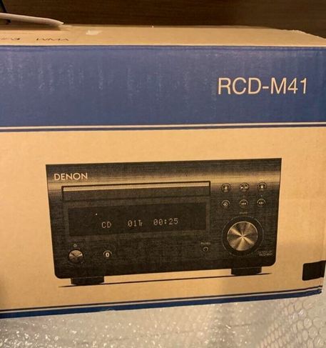 Amplificador de Potência Discreto de Rádio Denon Rcd-m41 Bluetooth CD