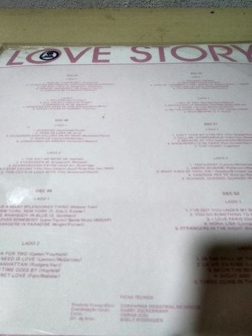 Coleção de Discos Love Story