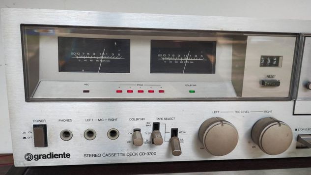 Gradiente Stereo K7 Deck Cd-3700 Anos 80