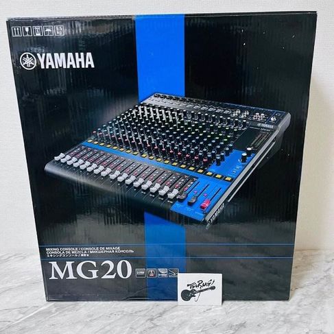 Mixer Yamaha Mg20 de 20 Canais com Compressão Novo
