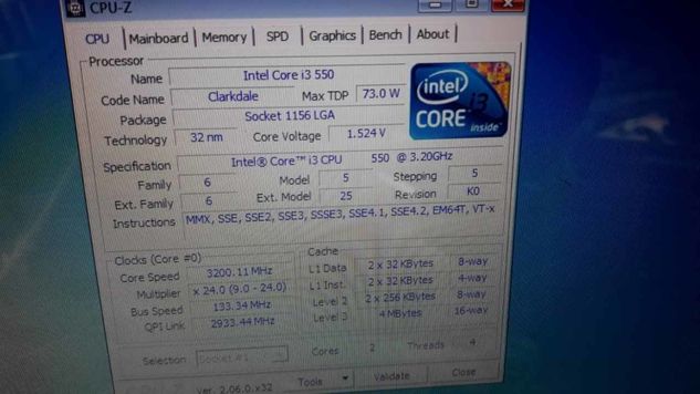 Gabinete Completo Intel Core I3 530