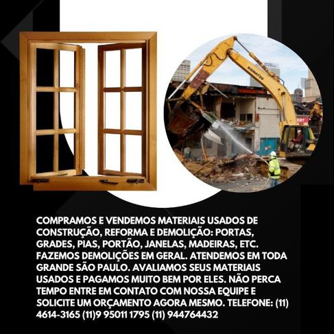 Materiais de Construção e Demolição em Suzano e Região