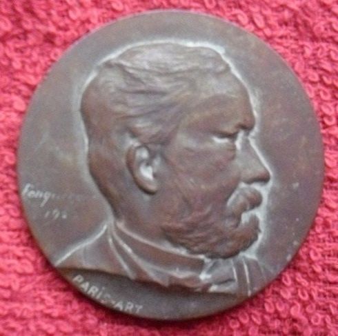 1822 1922 Medalha Centenário Louis Pasteur Cientista Luiz Pasteur