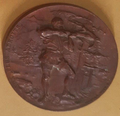 1896 Medalha Suíça Exposição Nacional Guilherme Tell