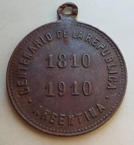 1810 1910 Centenário República Argentina / Libertad Medal
