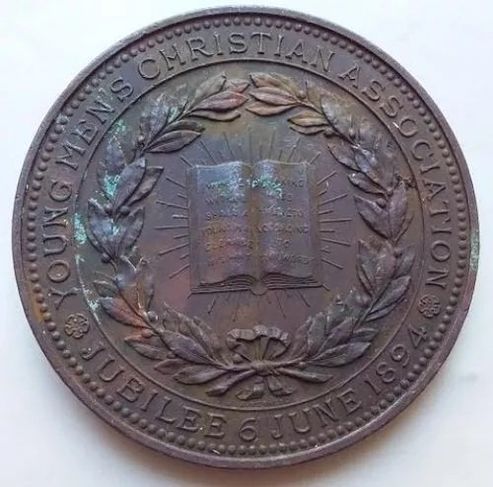 1844 1894 Jubileu Acm Ymca George Williams Founder Vale $718