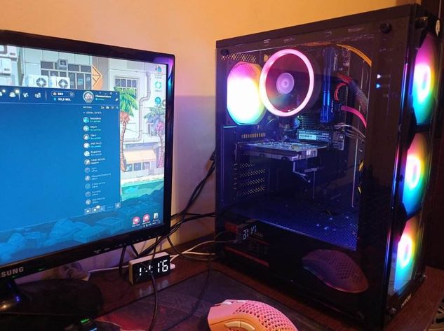 Pc Gamer Pra Vender Logo! com Monitor Junto!