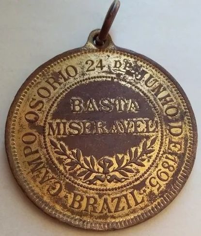 1898 Basta Miserável Leão na Vida águia... Módulo Maior 36mm