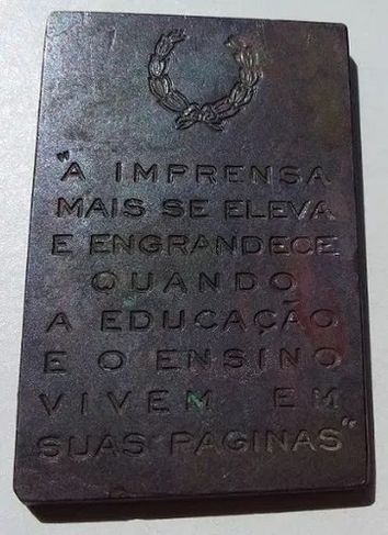 1952 Medalha Dr Ernesto Simões Filho / Ministro