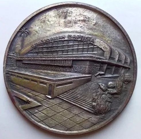 Medalha Ginásio Allah Baptista 1959 Club Municipal Distrito Federal