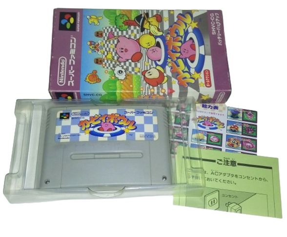 Jogo Kirby's Dream Course Super Famicom Nintendo Snes