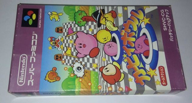 Jogo Kirby's Dream Course Super Famicom Nintendo Snes