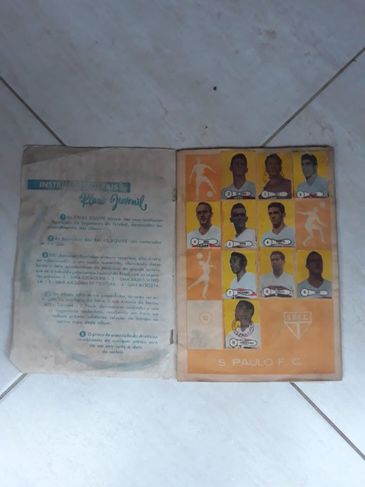 Compro o álbum de Figurinhas Balas Equipe 1958 Pago R$10.000