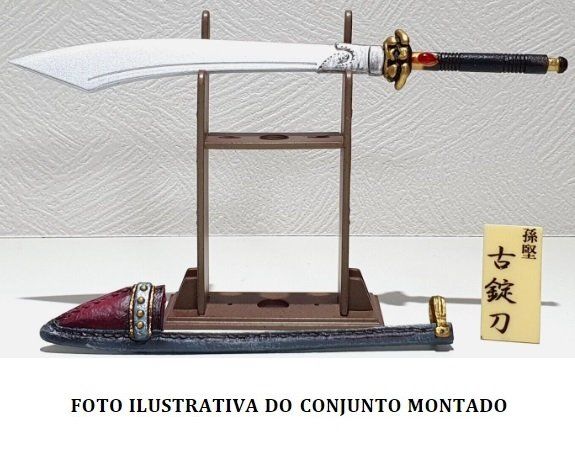 Espada Mononofu Japanese Sword Katana Mini Scale Metal Samurai Sword