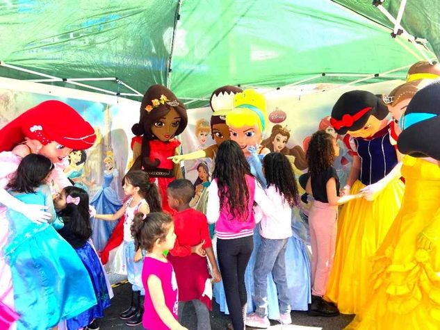 Princesas Cover Personagens Vivos Festa Infantil