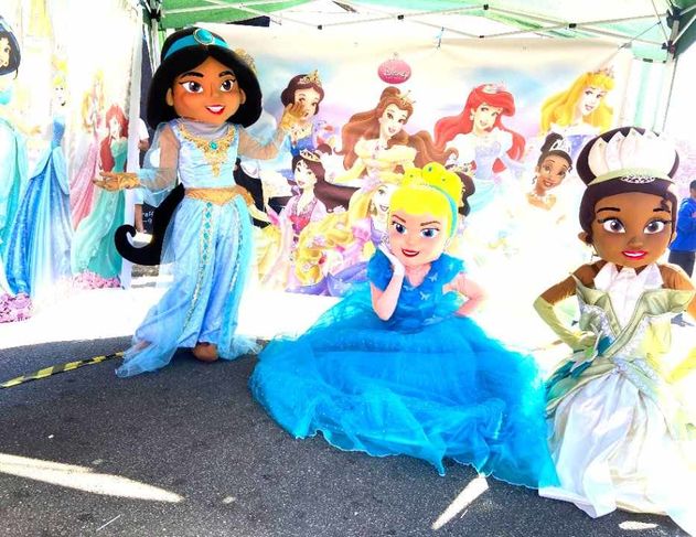 Princesas Cover Personagens Vivos Festa Infantil