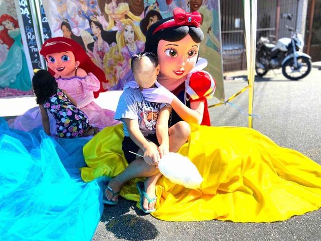 Princesa Branca de Neve Cover Personagens Vivos