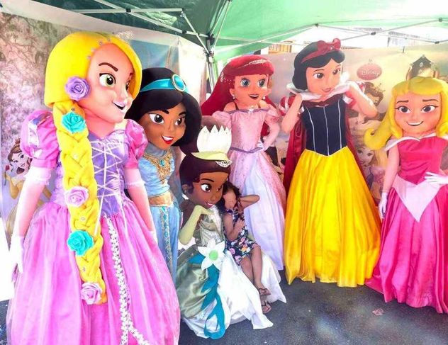 Rapunzel Cover Princesa Personagens Vivos