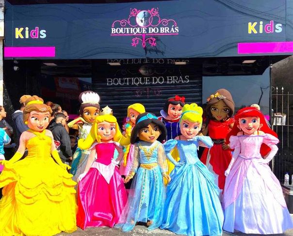 Bela Princesa Cover Personagens Vivos