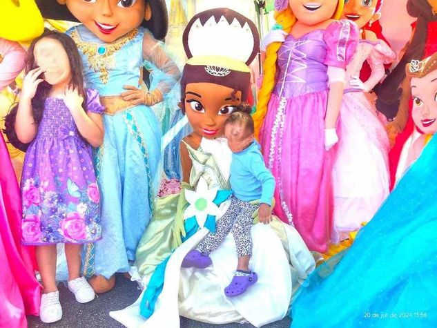 Tiana Princesa Cover Personagens Vivos