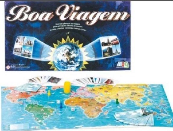 Boa Viagem (1981) Jogo Tabuleiro 43cm X 68cm Wow