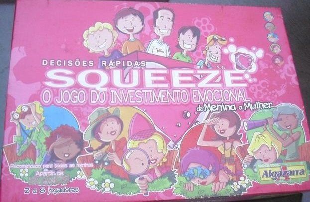 Squeeze de Menina a Mulher Jogo do Investimento Emocional