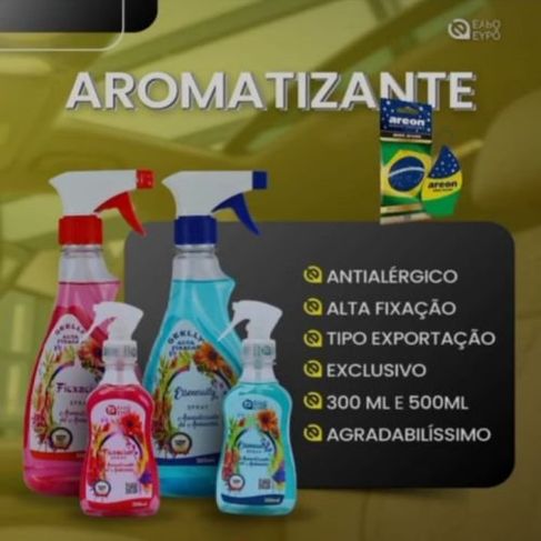 Aromatizantes 500ml Fragâncias: Ficxacion / Essencially