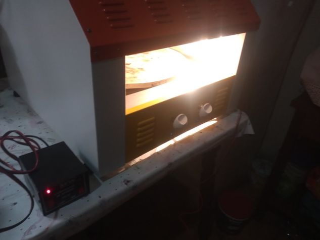 Vendo Forno de Mini Pizza Compacta Print