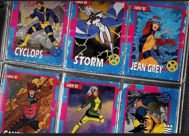 Troco Cards Colecionáveis Marvel Dc Panini X Men Batman Outros