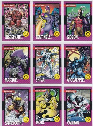 Troco Cards Marvel Dc Panini X Men Batman Outros Colecionáveis