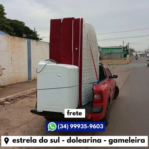 Frete Estrêla do Sul - Frete Dolearina - Frete Gameleira