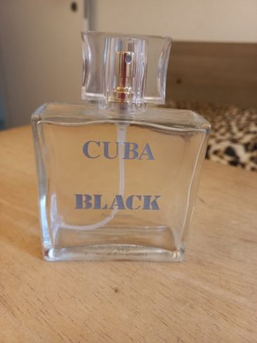 Frasco Vazio Cuba Black Pour Homme 100ml