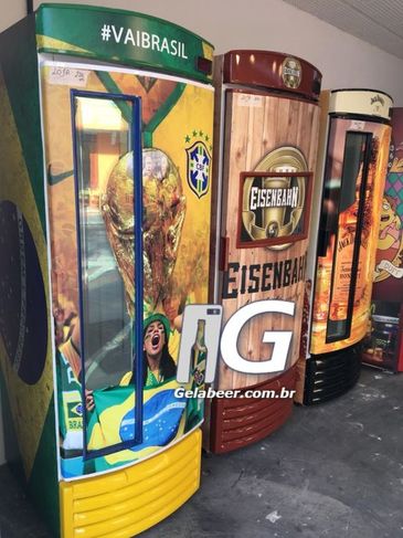 Freezer da Copa do Mundo para Cerveja