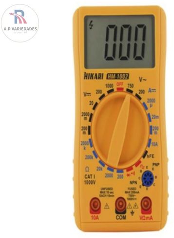 Multímetro Digital Hikari Hm-1002 Amperimetro Profissional