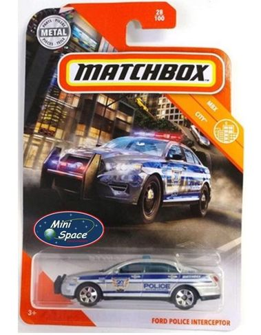 Matchbox Ford Interceptor Polícia 1/64
