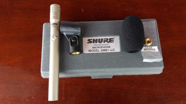 Microfone Shure Sm81 Lc