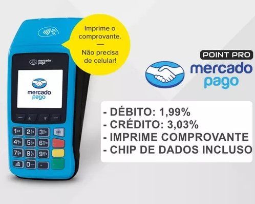 Máquina de Cartão de Crédito Mercado Pago