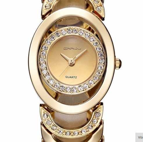 Relógio Luxo, Pulseira Estilo Corrente, Mulheres Famosas, Design da Moda