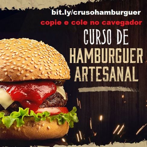 Curso de Hambúrguer Artesanal 100% Online