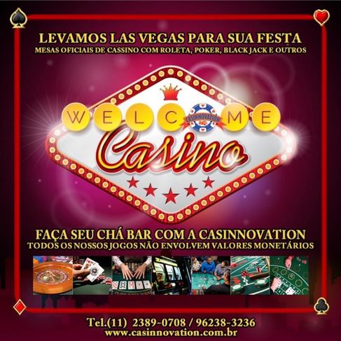 Jogos do Cassino de Las Vegas em Seu Evento!