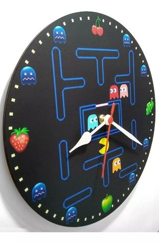 Relógio de Parede Pac Man